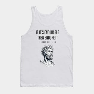 Marcus Aurelius Art Quote Tank Top